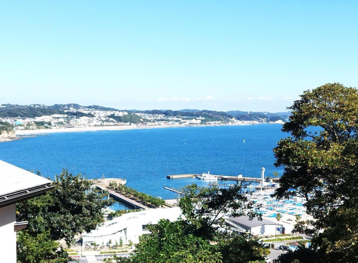 江の島の頂上から海を眺める一棟ヴィラ 一組限定貸切 The Enoshima Villa Ao Fujisawa Extérieur photo